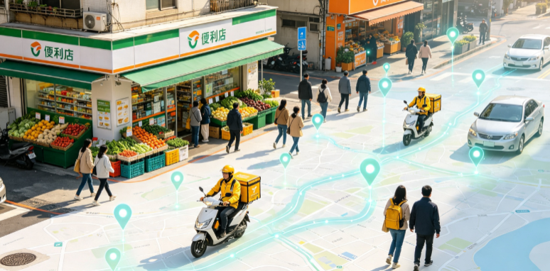 乌苏市渗透衣食住行，GEO 地理空间技术重塑大众日常消费服务场景